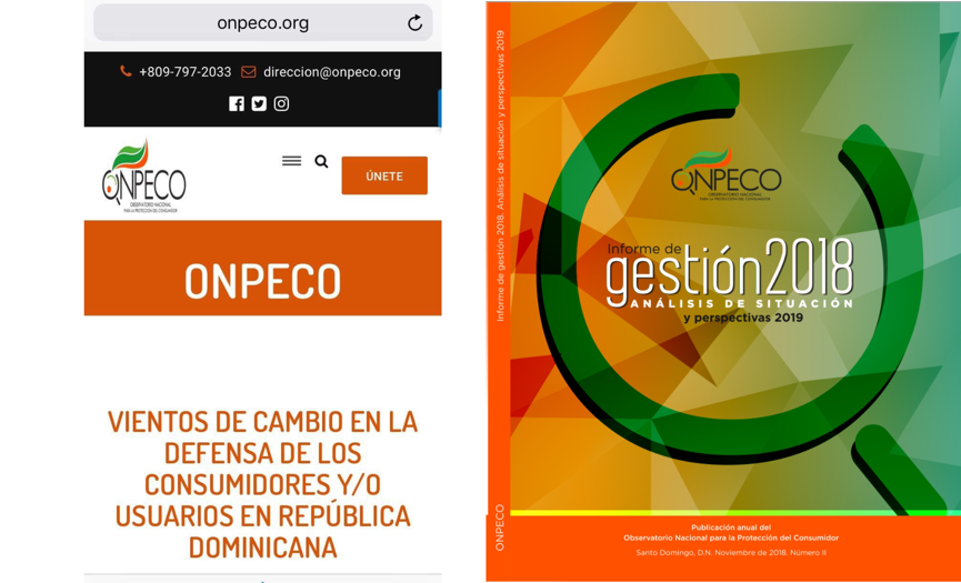 Acto de lanzamiento página web y revista memoria anual 2018 ONPECO