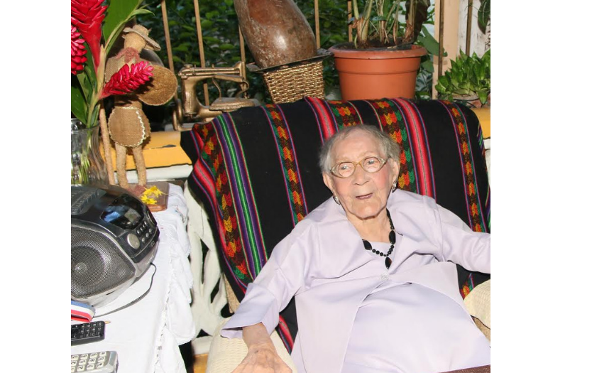 Gracita Barinas, 104 años y contando